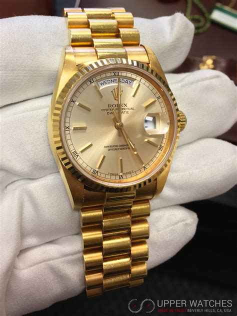 how much gold is in a rolex